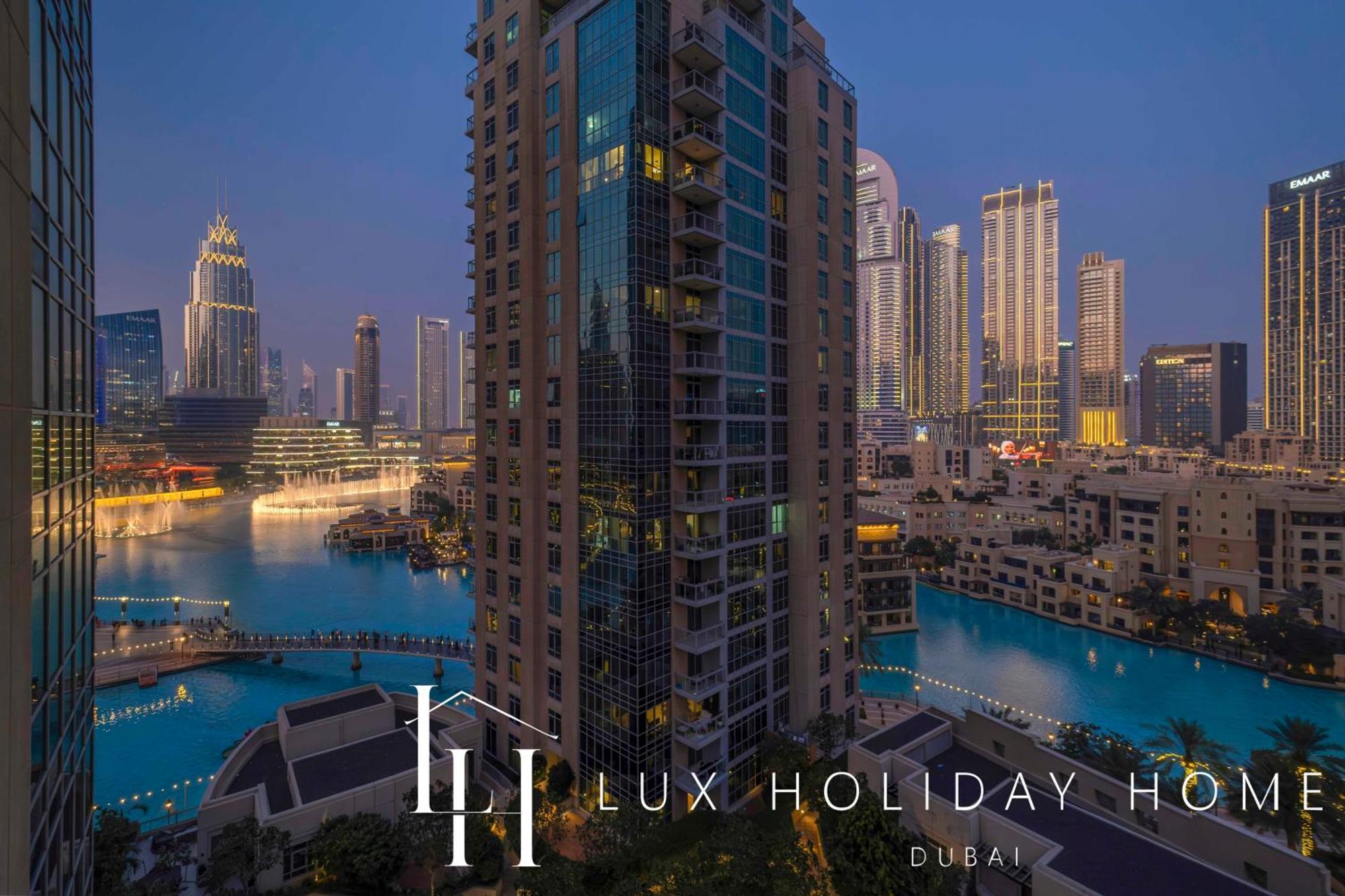 Appartement Lux The Stunning Fountain View Dubai