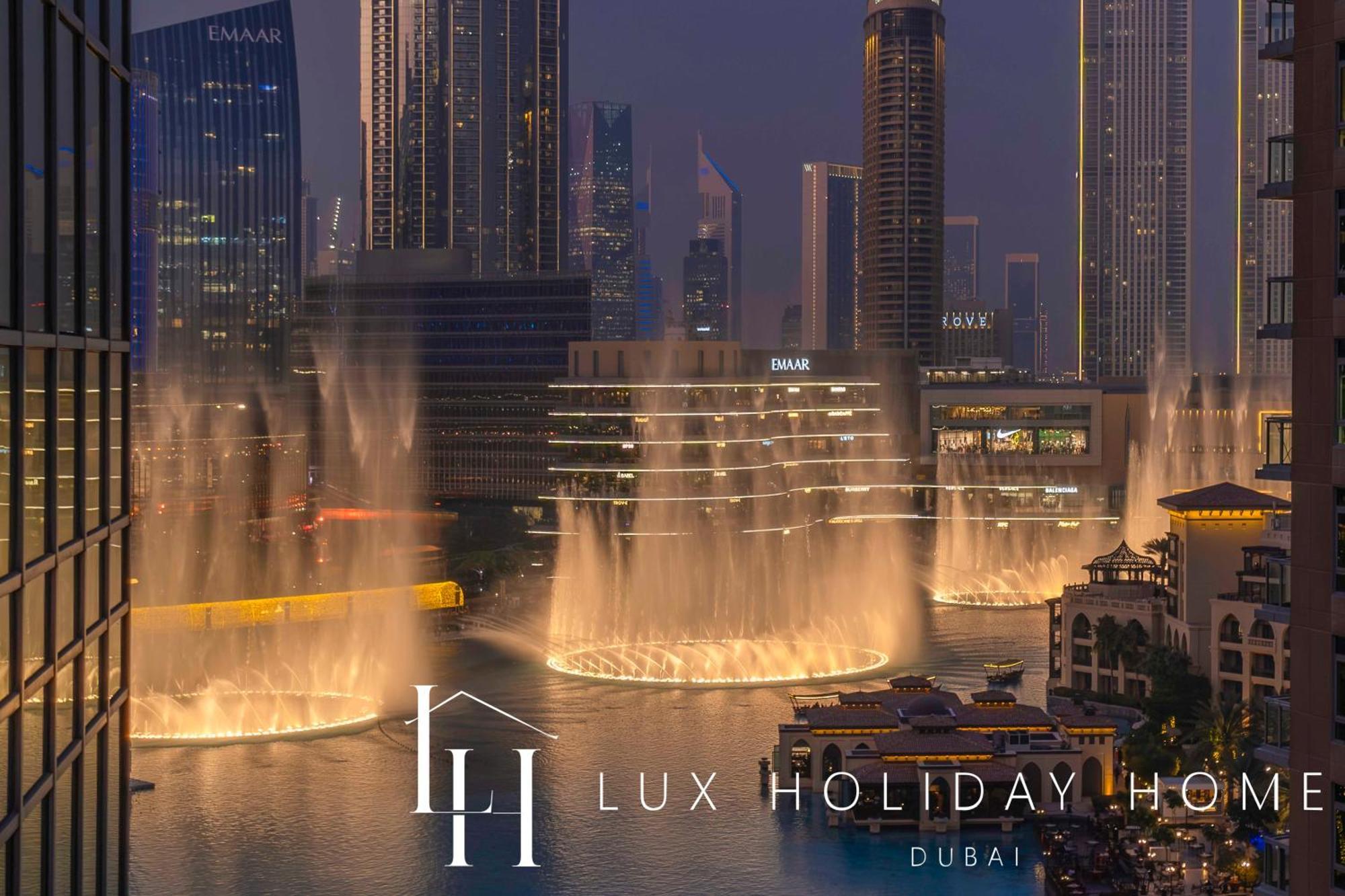 Lux The Stunning Fountain View Appartement Dubai